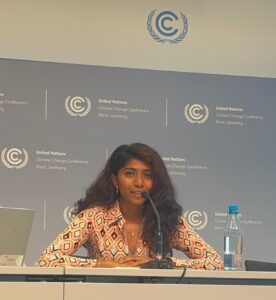 Helen in Bonn Climate Change Conference